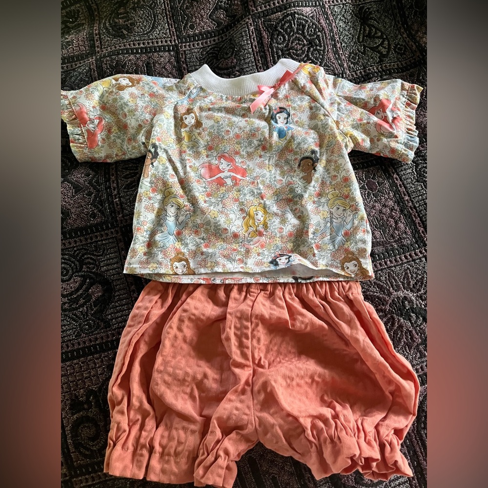 2T-3T handmade Disney princess outfit